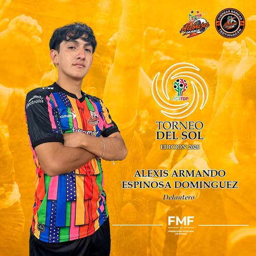Alexis Armando Espinosa Seleccionado Torneo del Sol